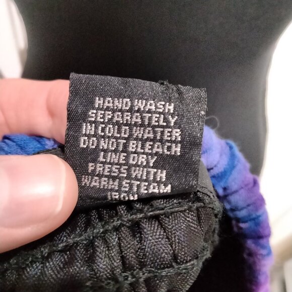 Vtg Y2K Midi Strapless Dress XL Boho Hippie Goth Whimsical Beaded Gold Accents - Picture 7 of 7